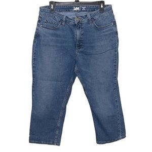 Lee Regular Fit Capri Jeans Mid Rise Women’s size 14